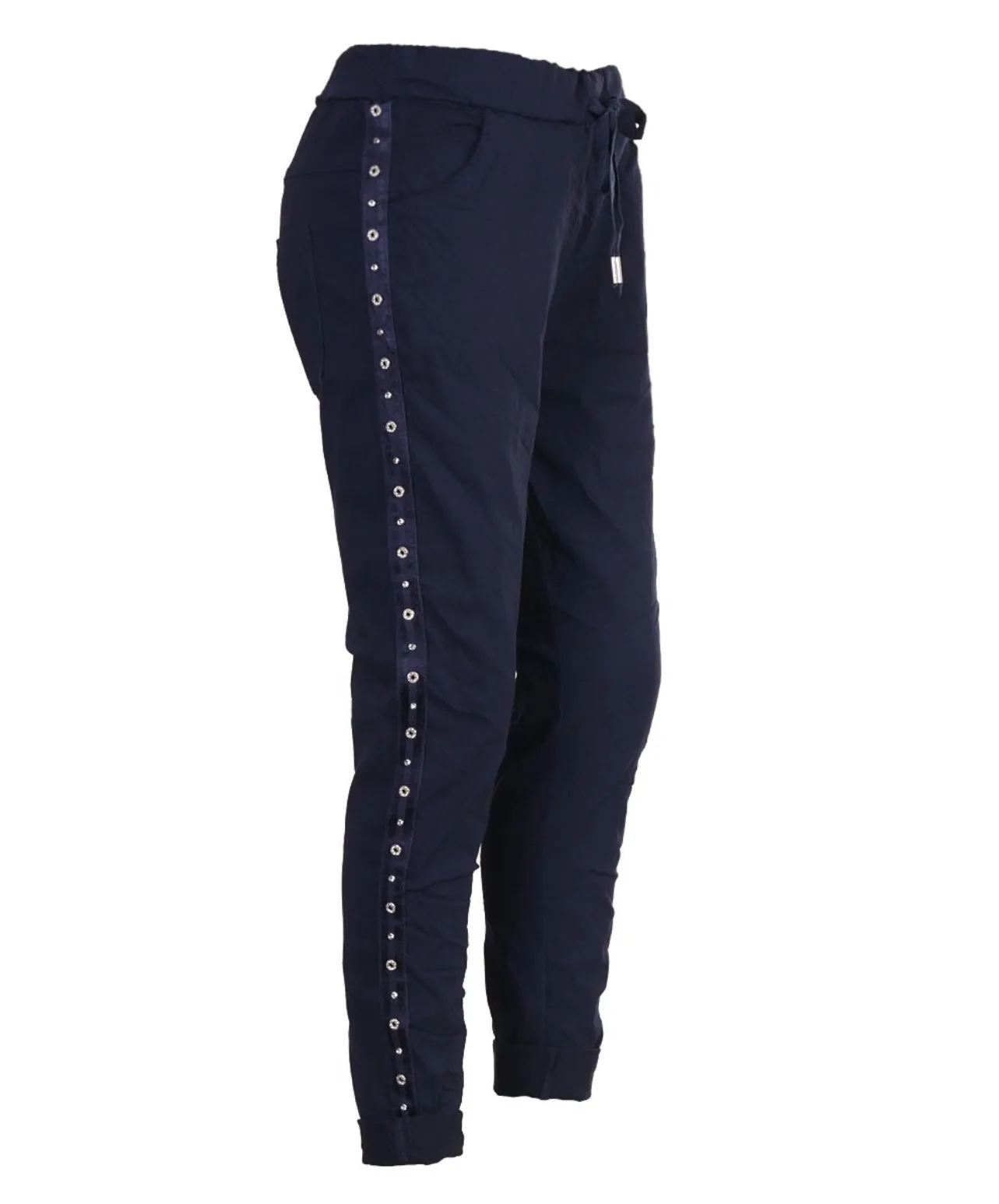 * BEST SELLER *  Studs & diamante Italian magic pants