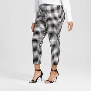 100% cotton lycra twill 60mm black and white colour plaids dots 58" wide [9432]