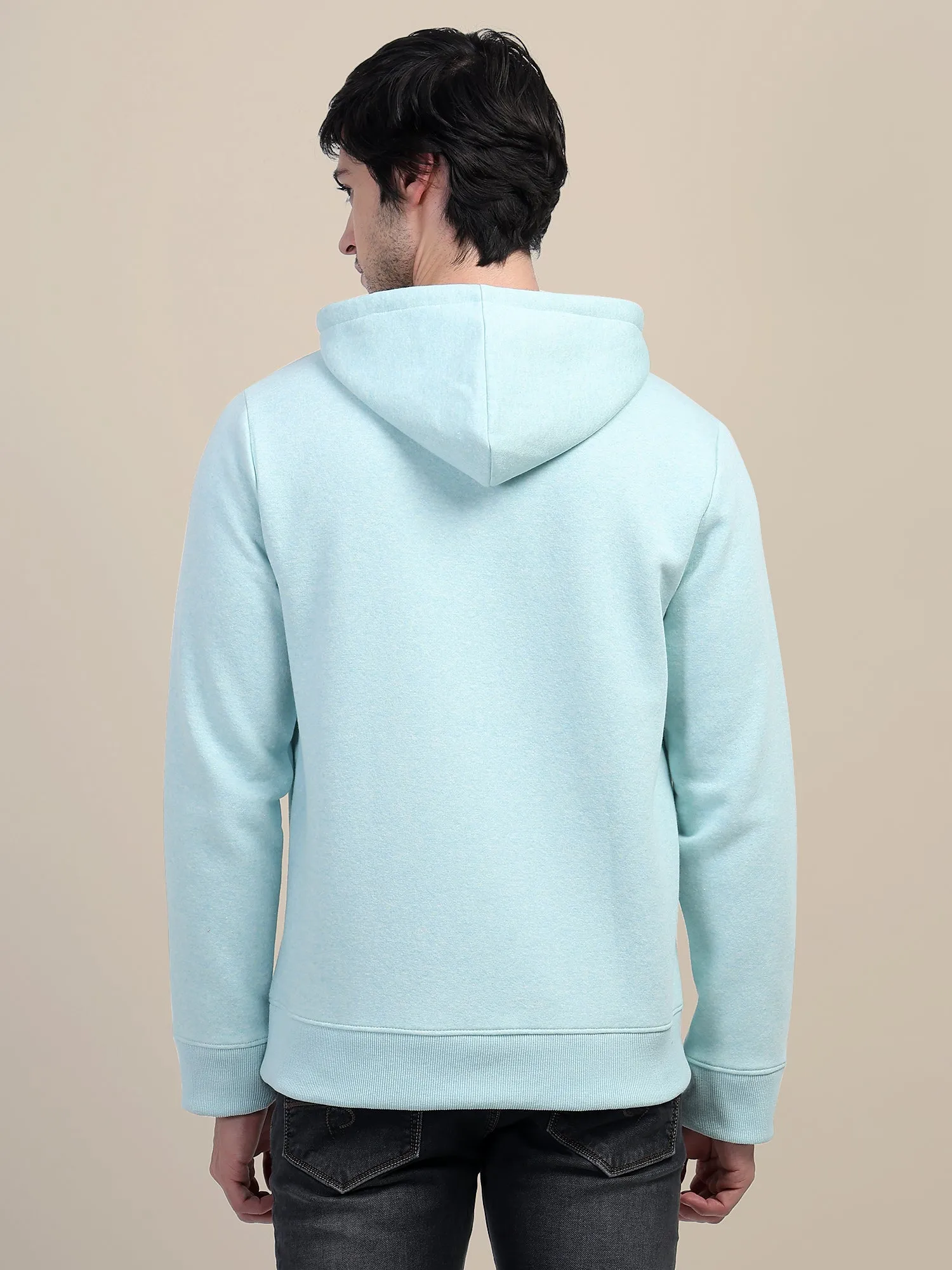 AMSWAN MEN'S AQUA  STYLISH AND COMFORT FIT HOODIE