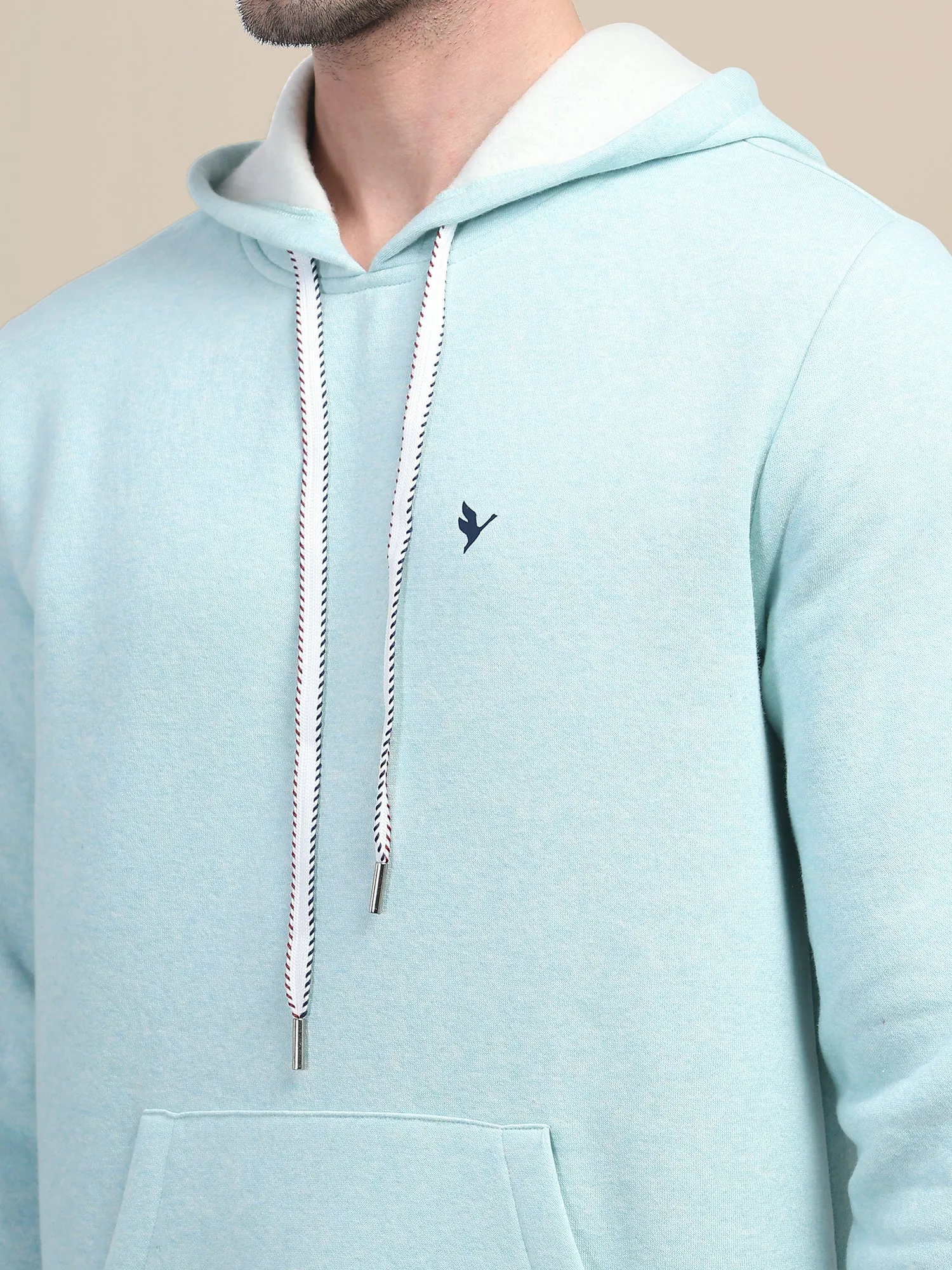 AMSWAN MEN'S AQUA  STYLISH AND COMFORT FIT HOODIE