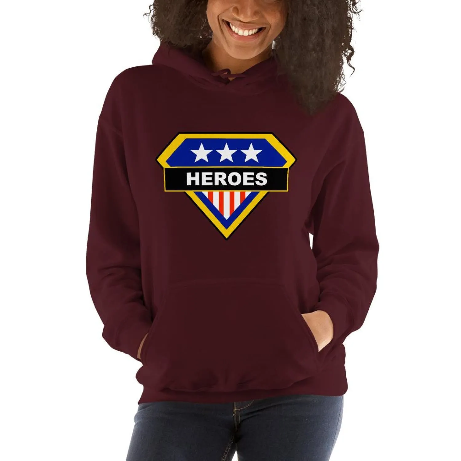 Brick Forces Heroes Unisex Hoodie