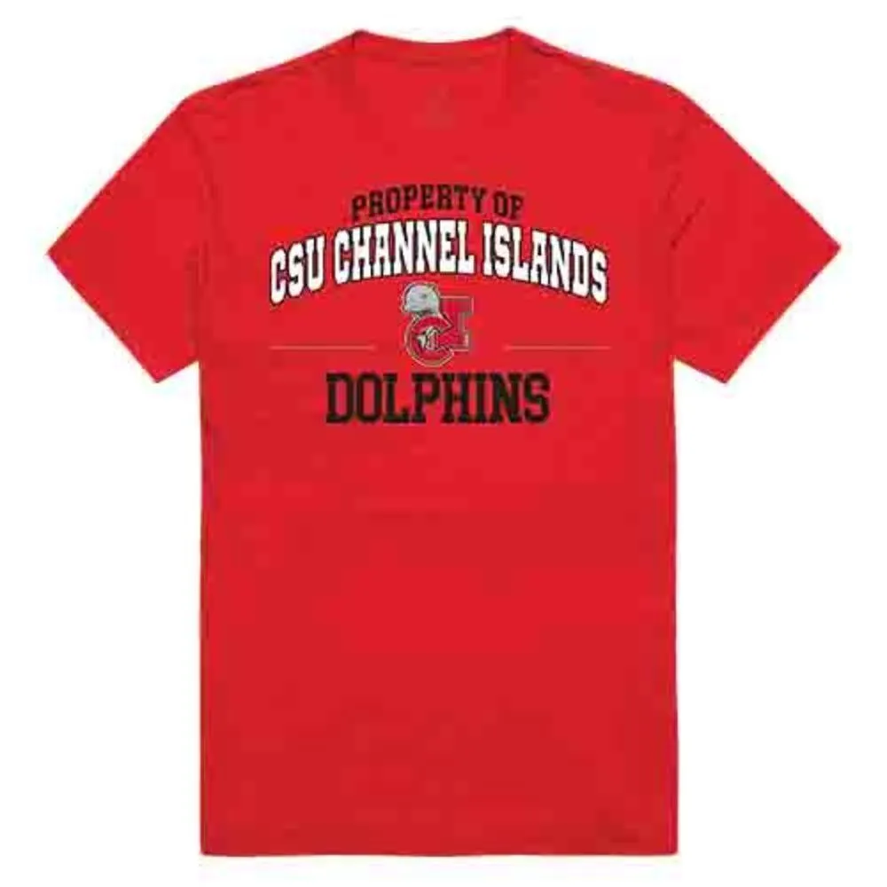 Cal State University Channel Islands NCAA Property of Tee T-Shirt Red