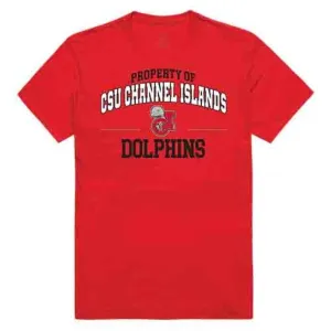 Cal State University Channel Islands NCAA Property of Tee T-Shirt Red