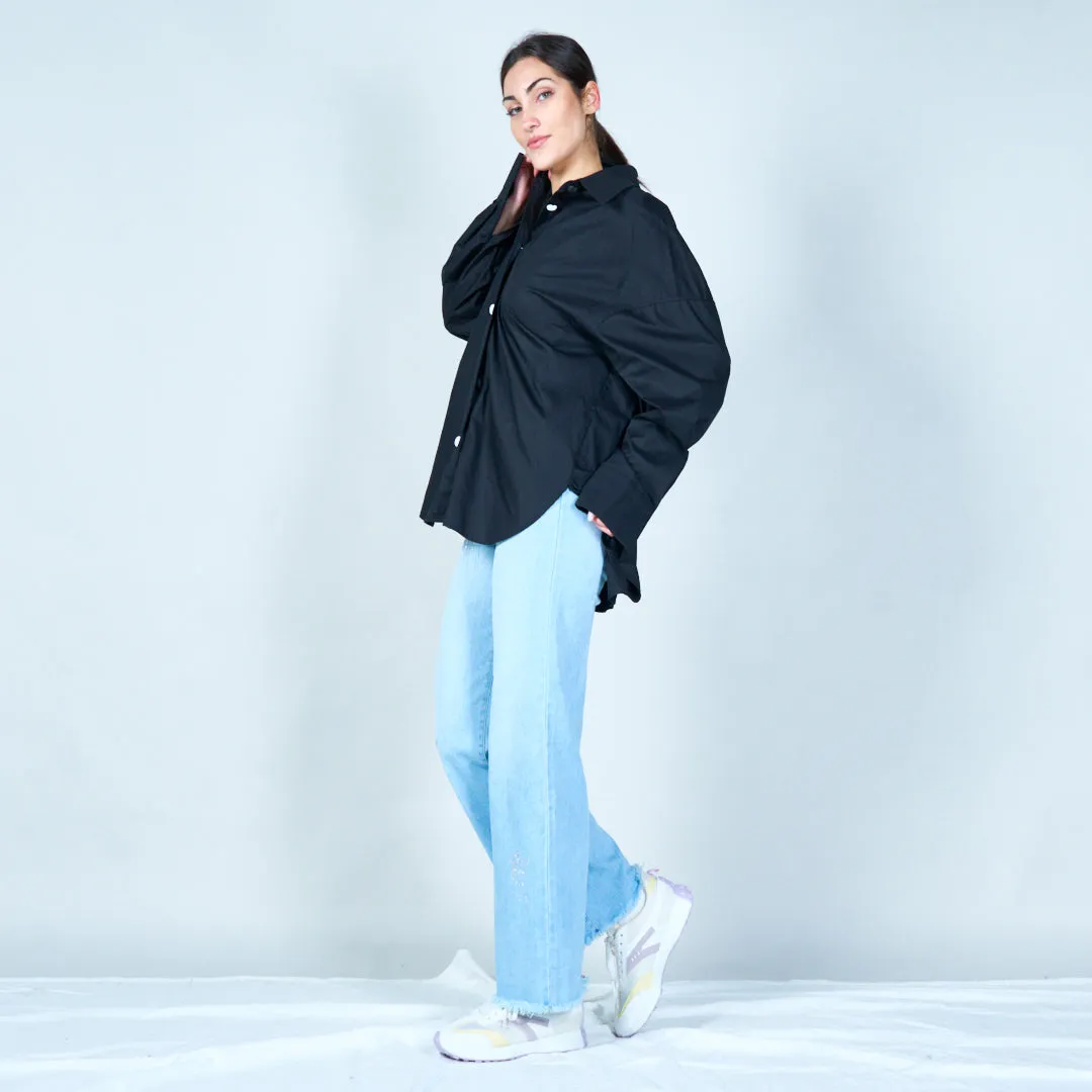 Classic heart button-down shirt wholesale