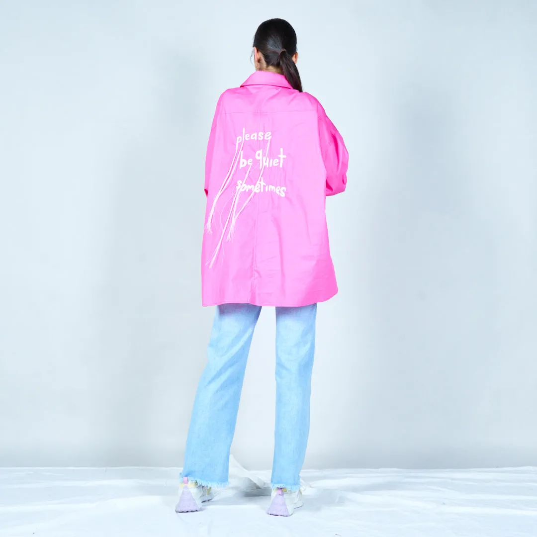 Classic heart button-down shirt wholesale