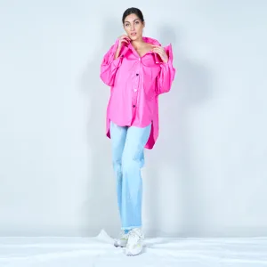 Classic heart button-down shirt wholesale