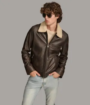 Dean Zip Up Shirt Collar Jacket