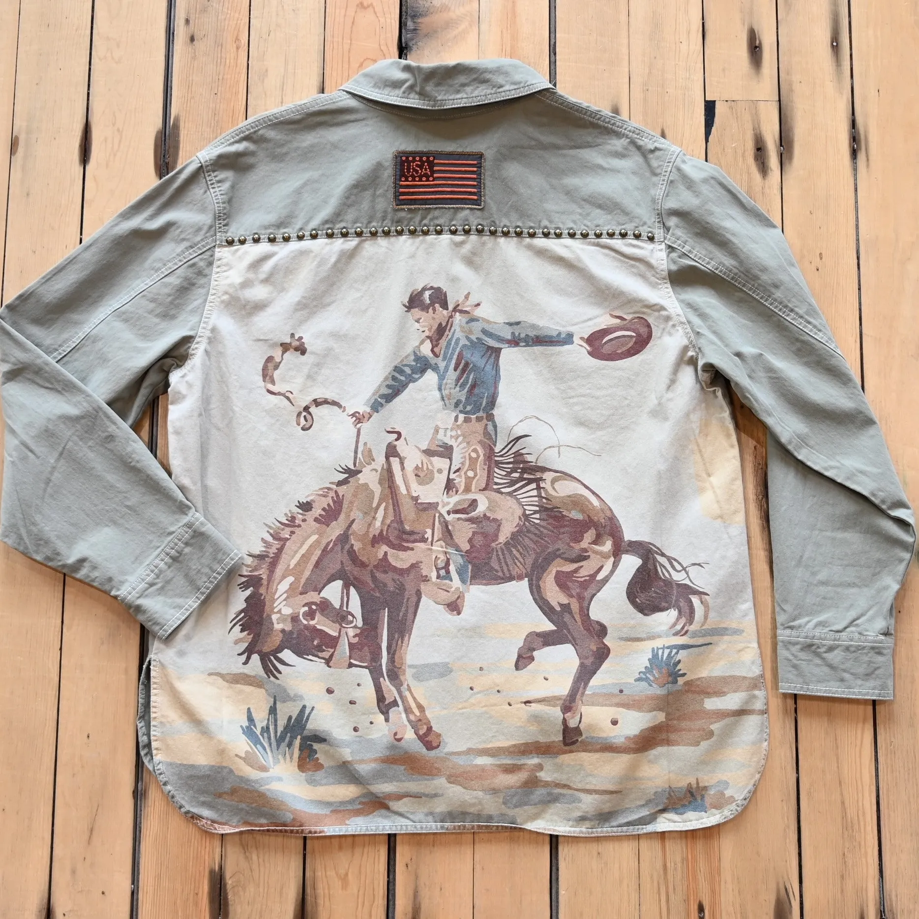 Double D Ranch Salty Sister Jacket in Desert Yucca