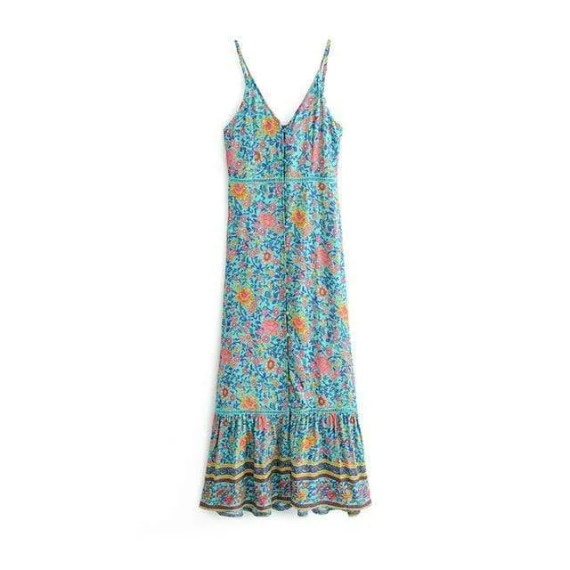 ELEGANT BOHEMIAN LONG DRESS