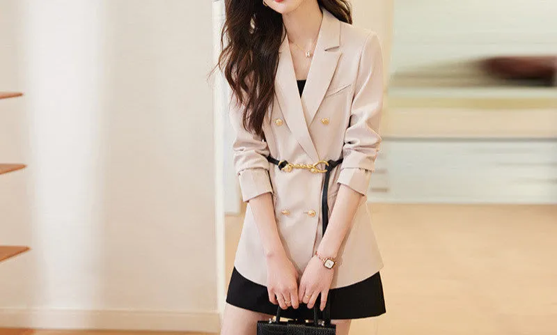 Fashion Loose Mid-Length Blazer