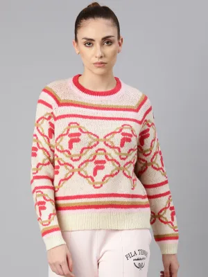FILA Adults-Women Multicolor Sweater