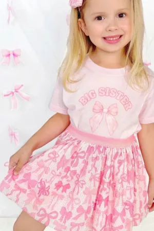 girls coquette bow tutu