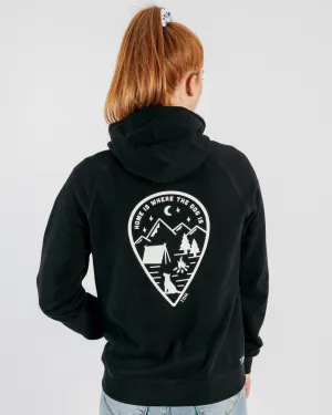 Home Is Where The Dog Is: Women's Zip Hoodie