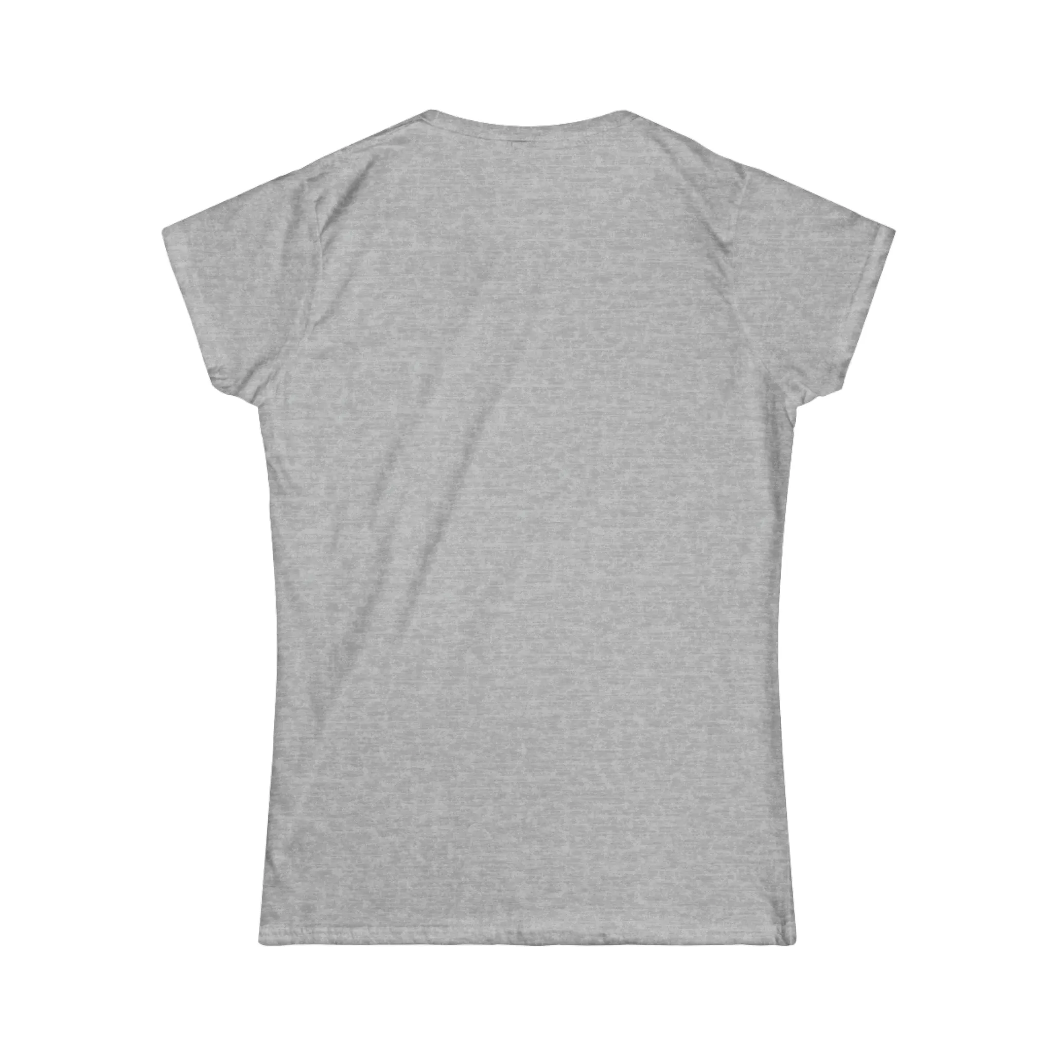 I Could Squat You - Women's Softstyle Tee - Black - Front Print Plain Back