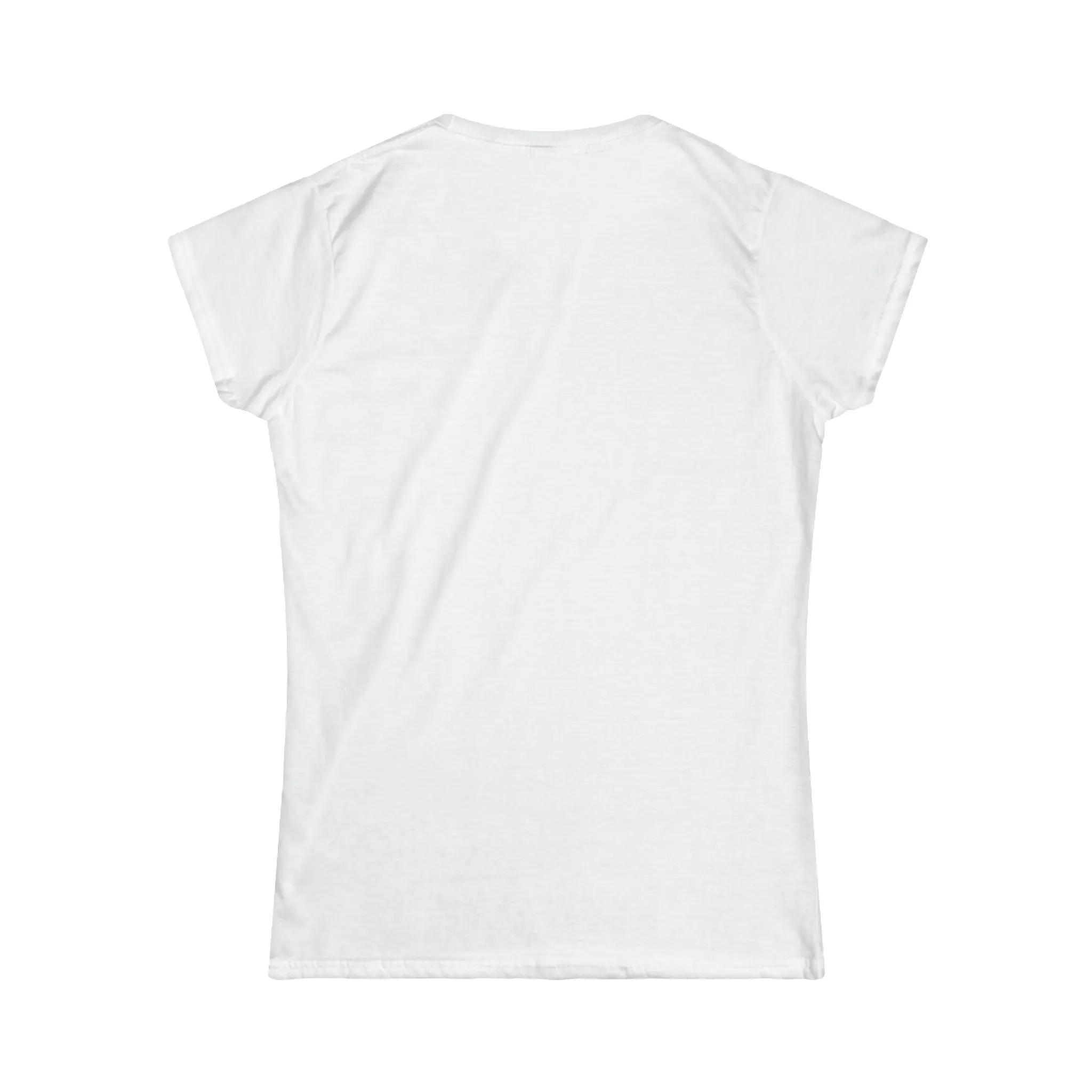 I Could Squat You - Women's Softstyle Tee - Black - Front Print Plain Back