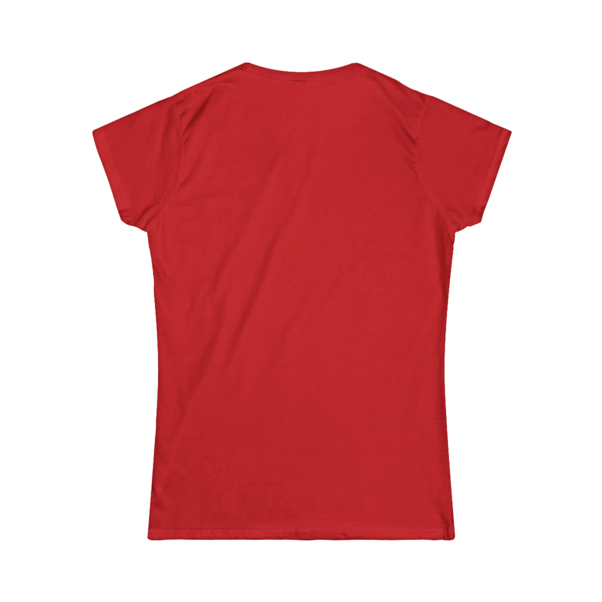 I Could Squat You - Women's Softstyle Tee - Black - Front Print Plain Back