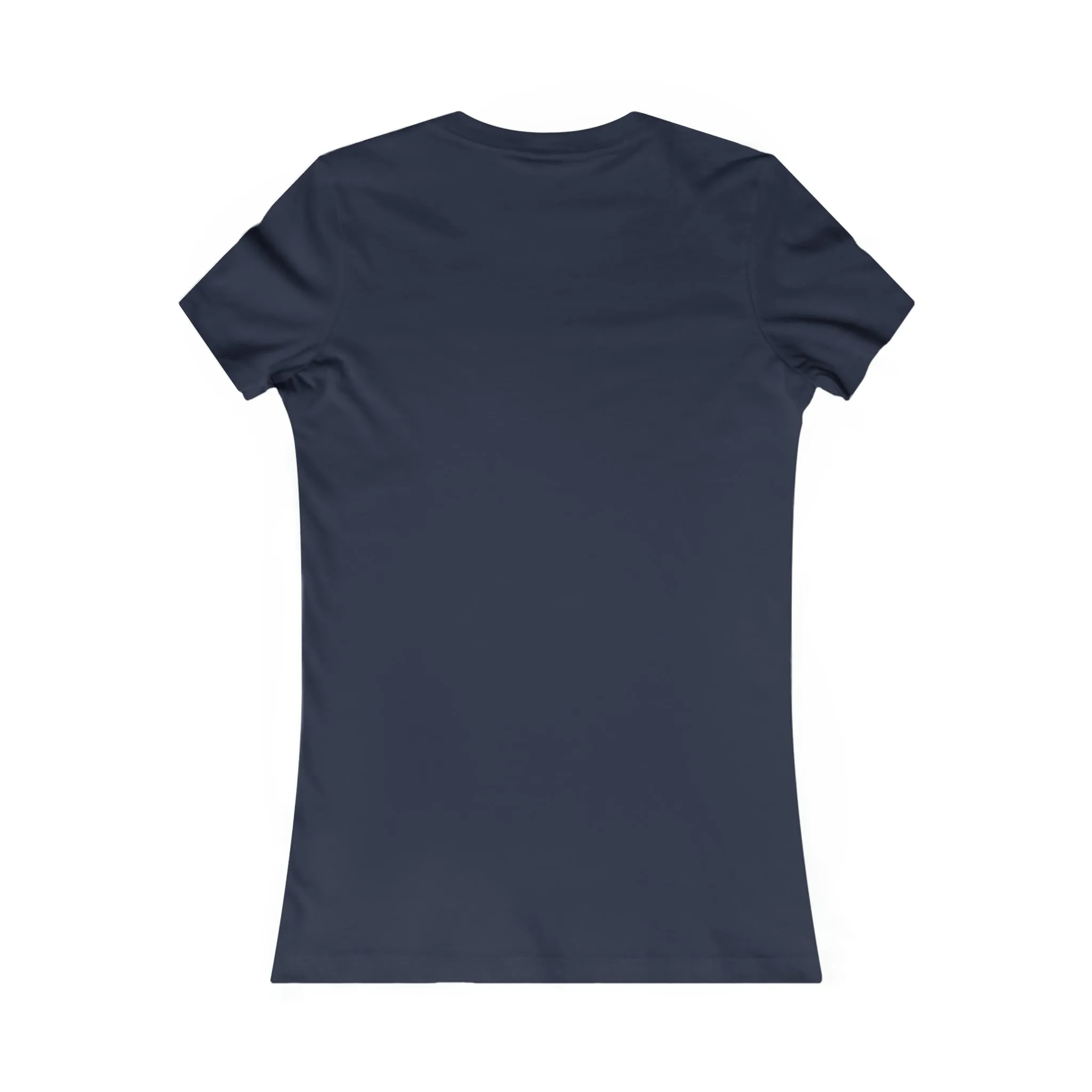 Iron Sharpens Iron - Women's Favorite Tee - White Logo - Plain Back