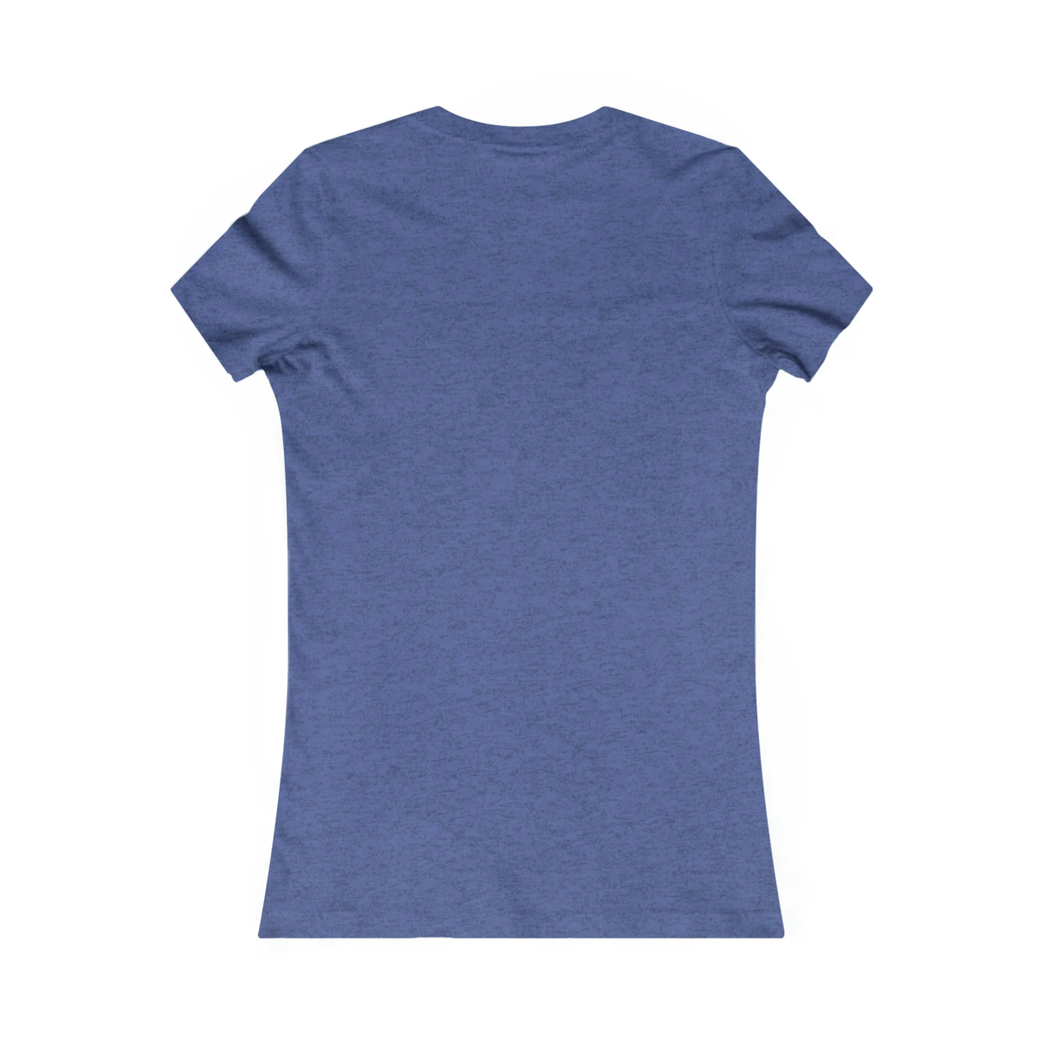 Iron Sharpens Iron - Women's Favorite Tee - White Logo - Plain Back