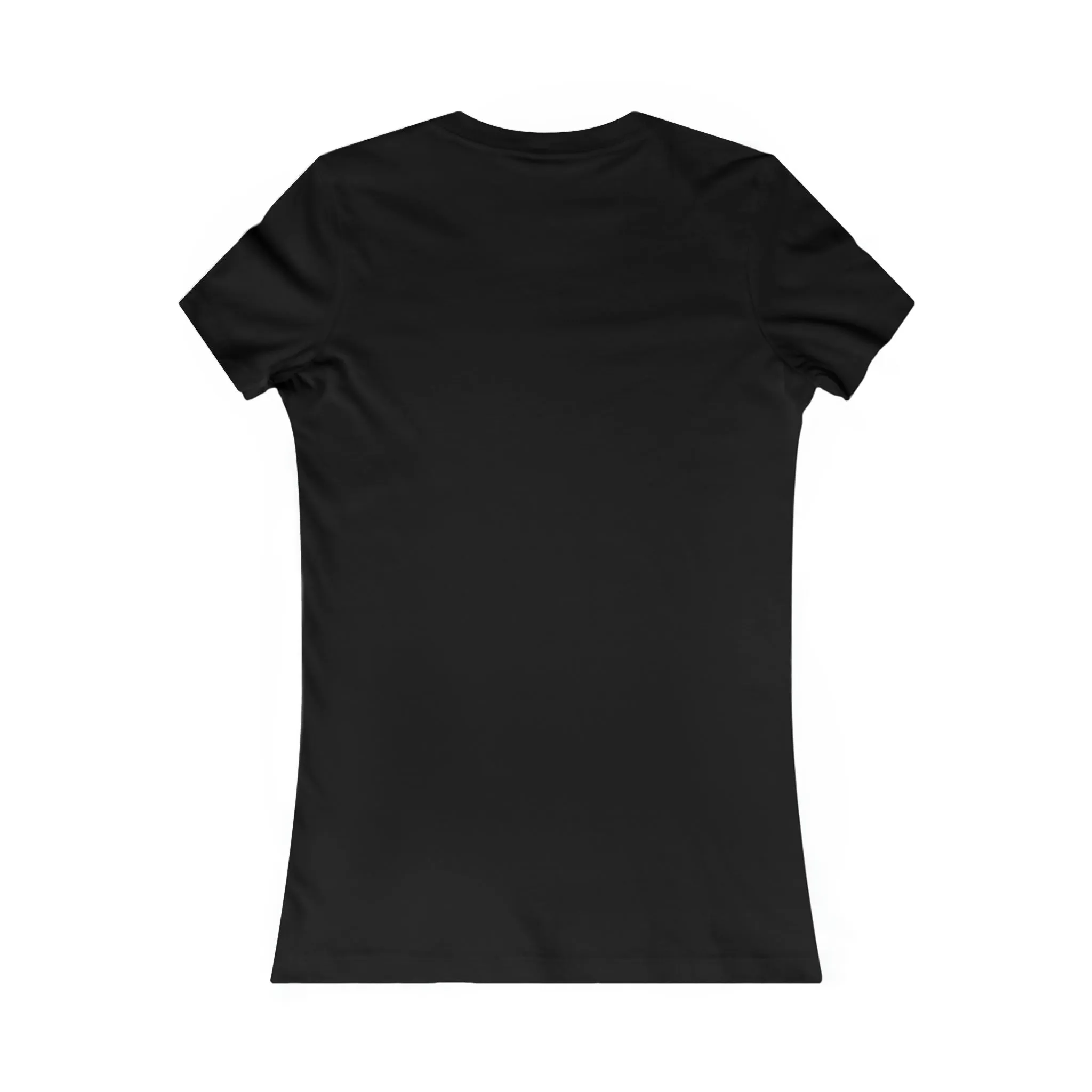 Iron Sharpens Iron - Women's Favorite Tee - White Logo - Plain Back