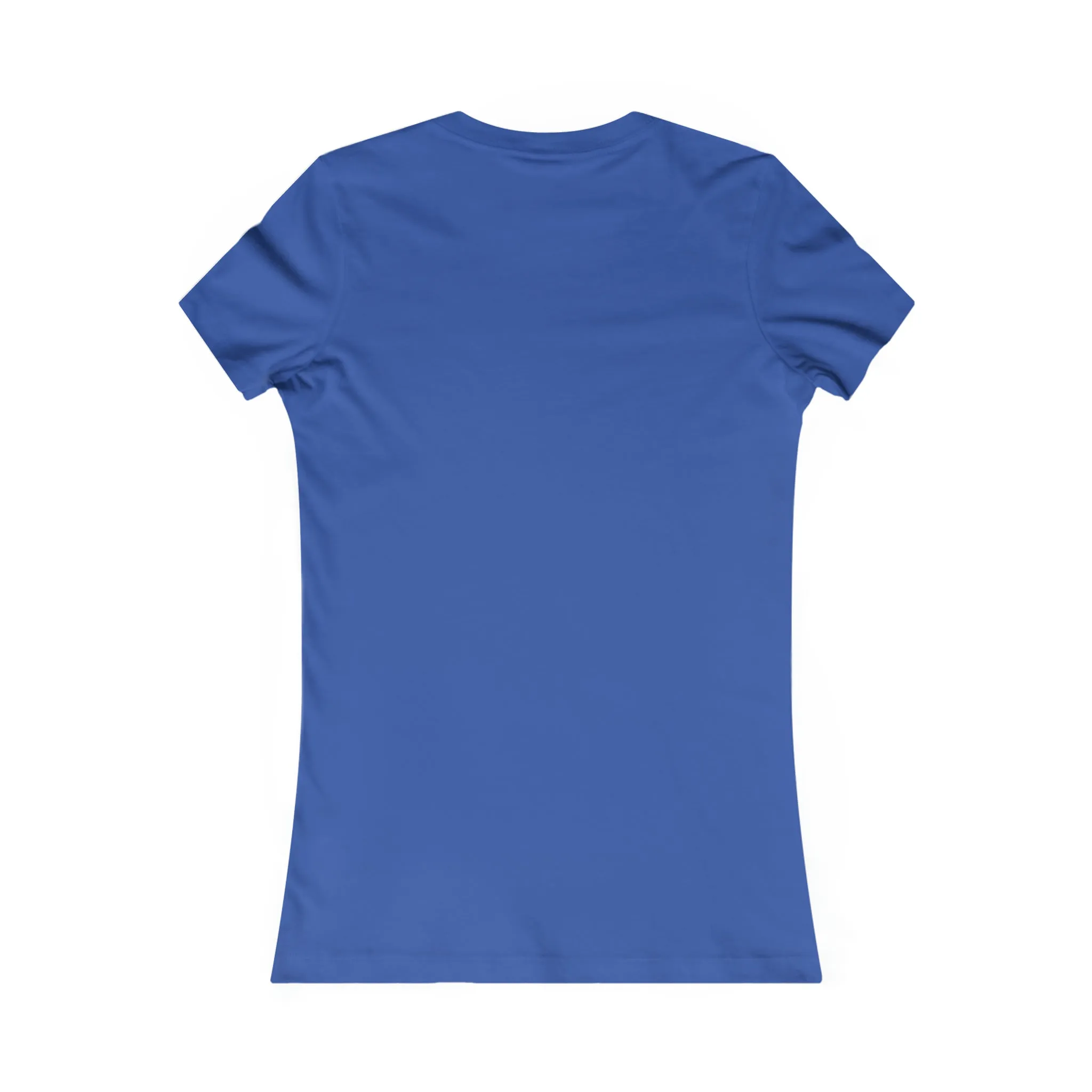Iron Sharpens Iron - Women's Favorite Tee - White Logo - Plain Back