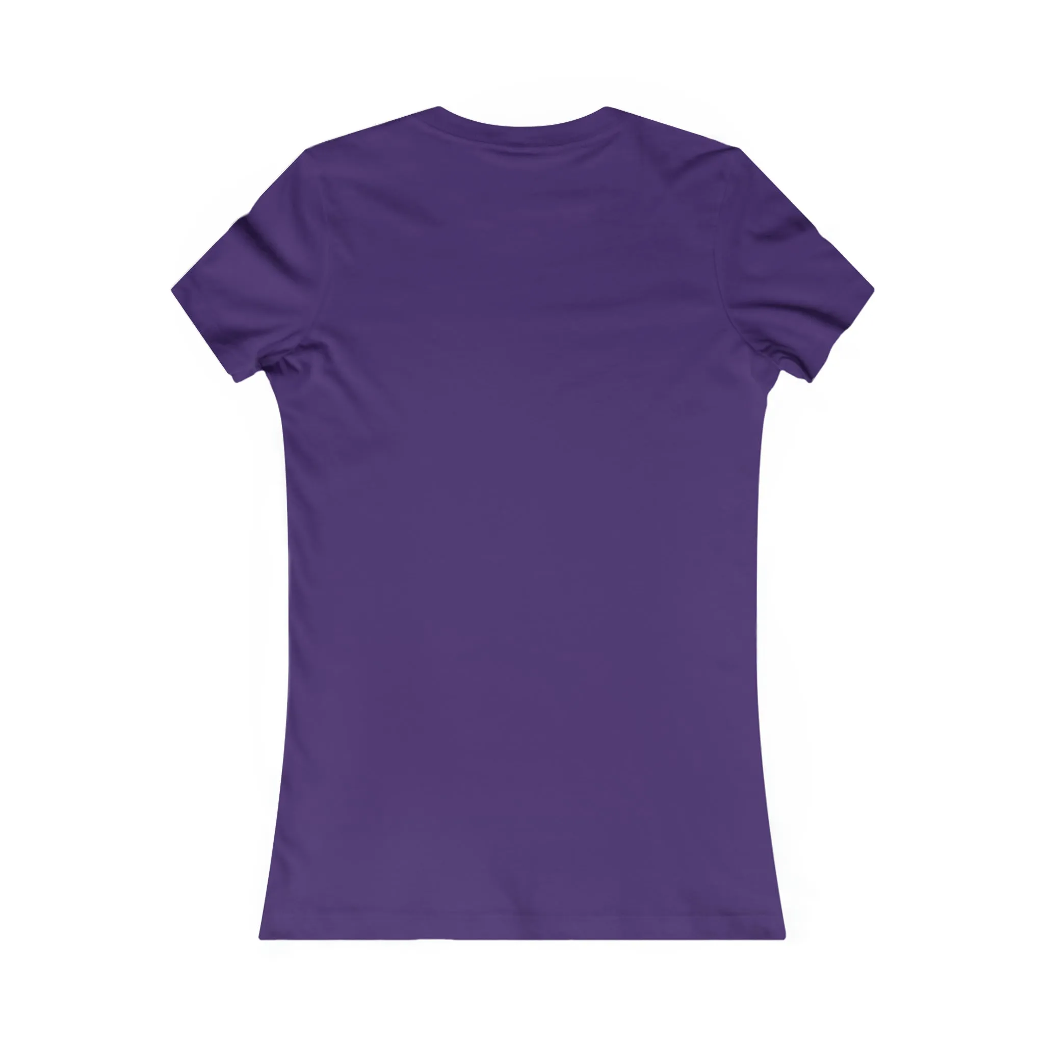 Iron Sharpens Iron - Women's Favorite Tee - White Logo - Plain Back