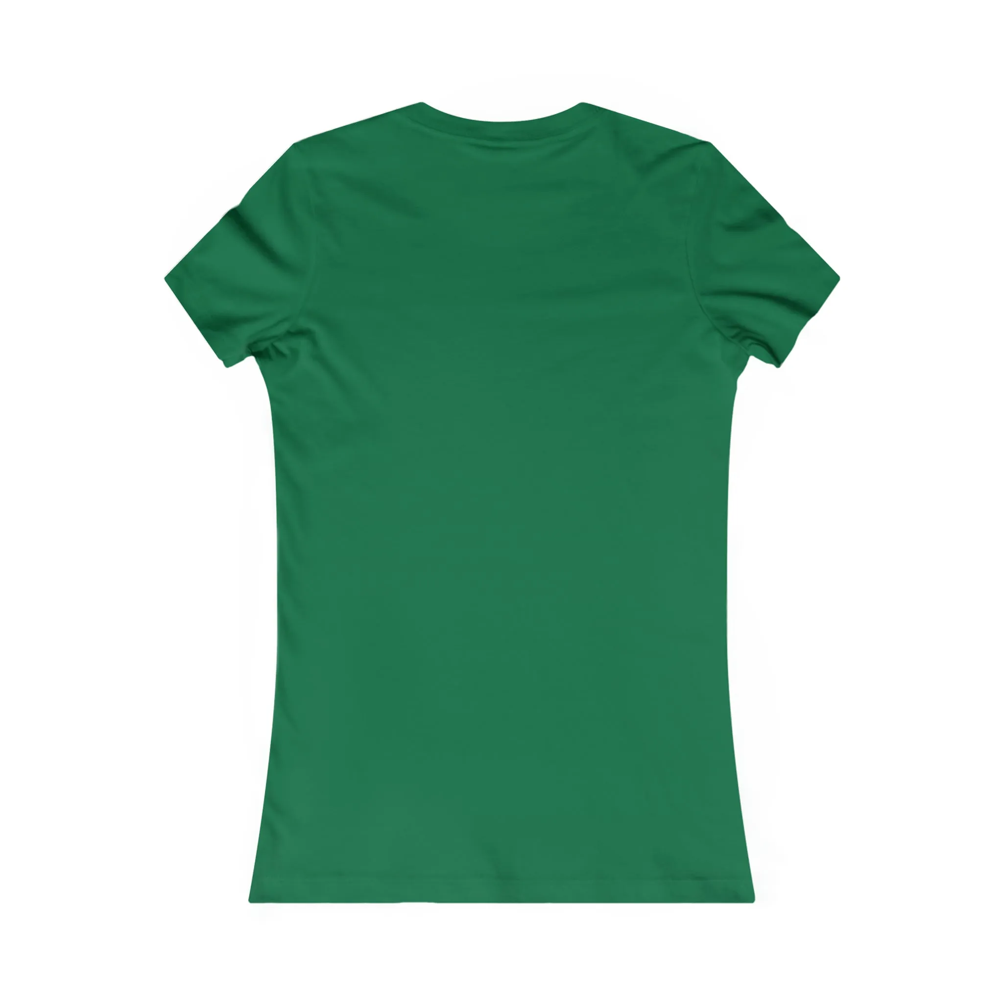 Iron Sharpens Iron - Women's Favorite Tee - White Logo - Plain Back