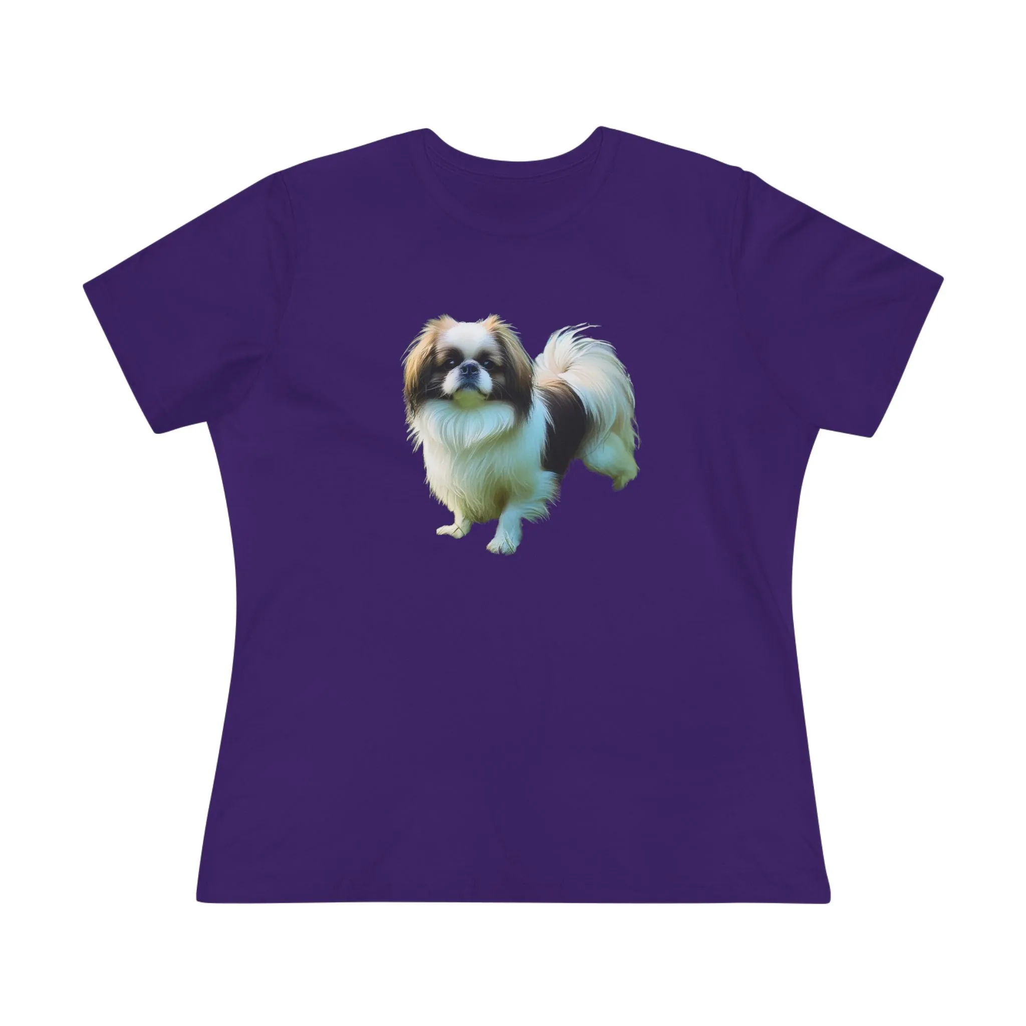 Japanese Chin - Women's Relaxed Cotton Tee