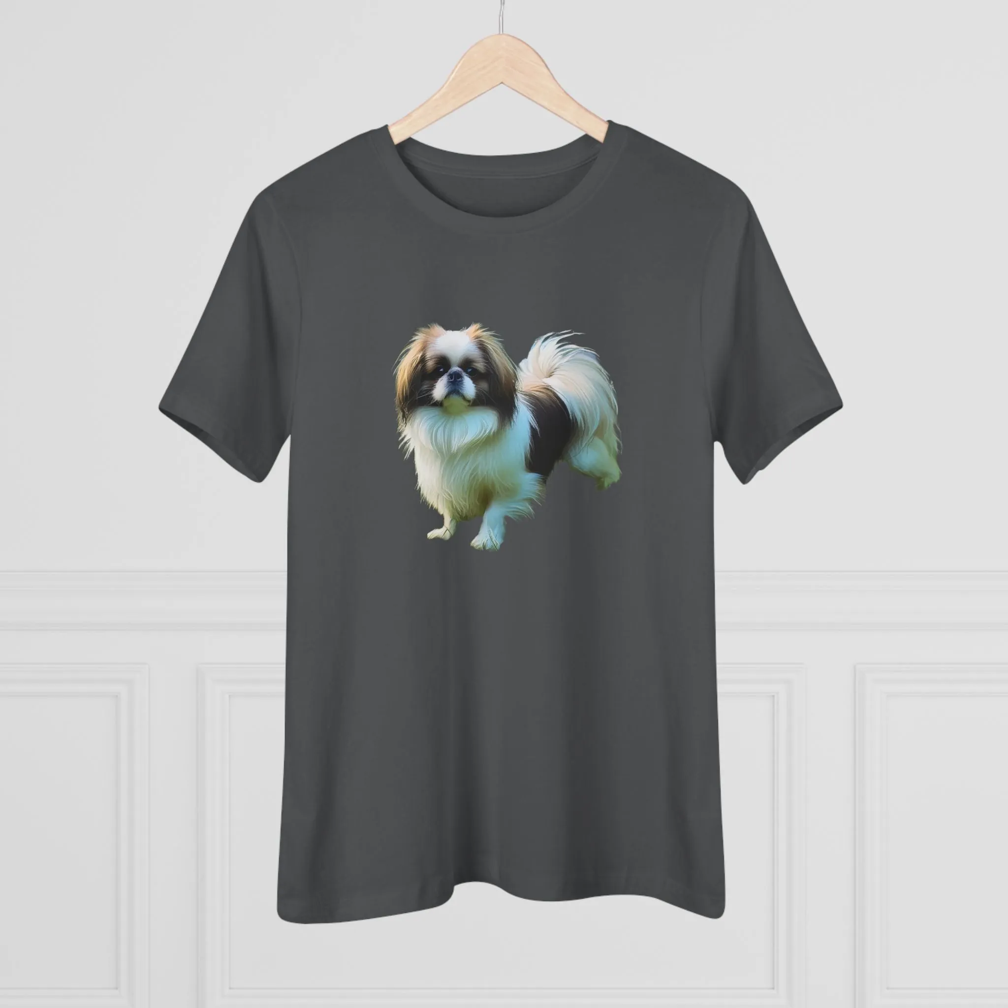 Japanese Chin - Women's Relaxed Cotton Tee