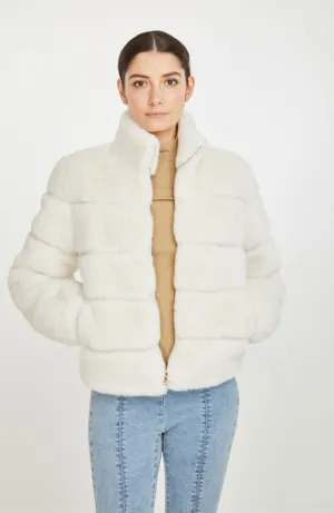 Jodi Jacket in Faux Fur