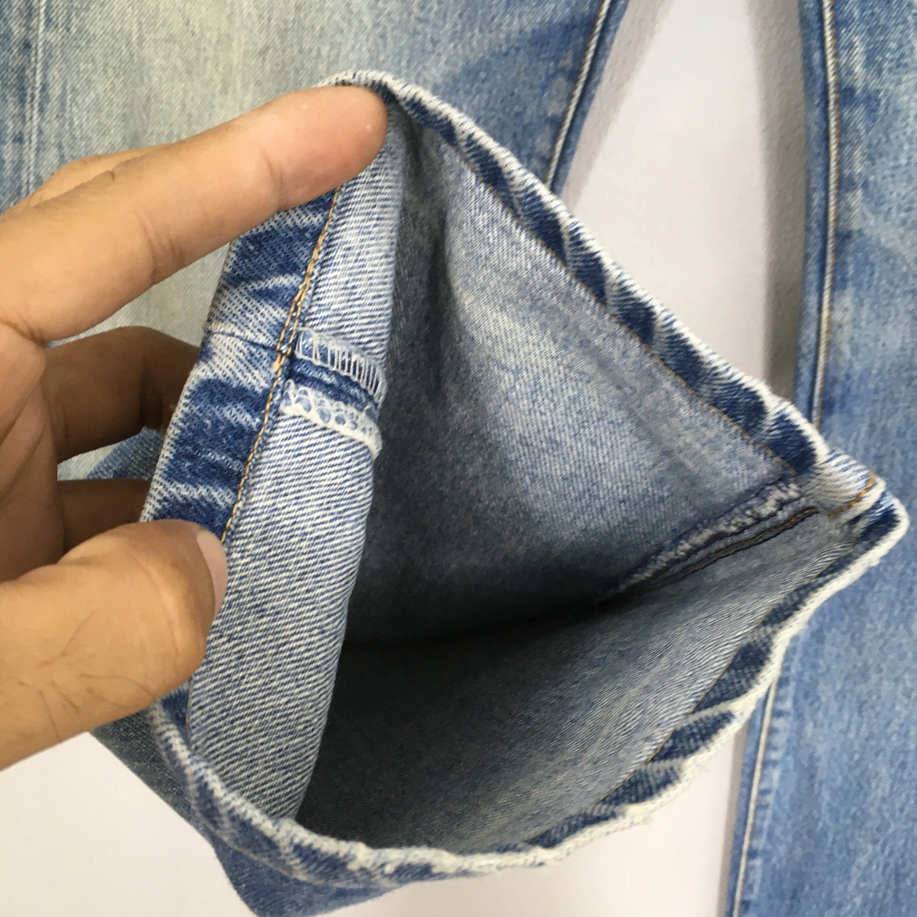 Levi's 501XX Blue Stonewash Jeans Size 29x29.5