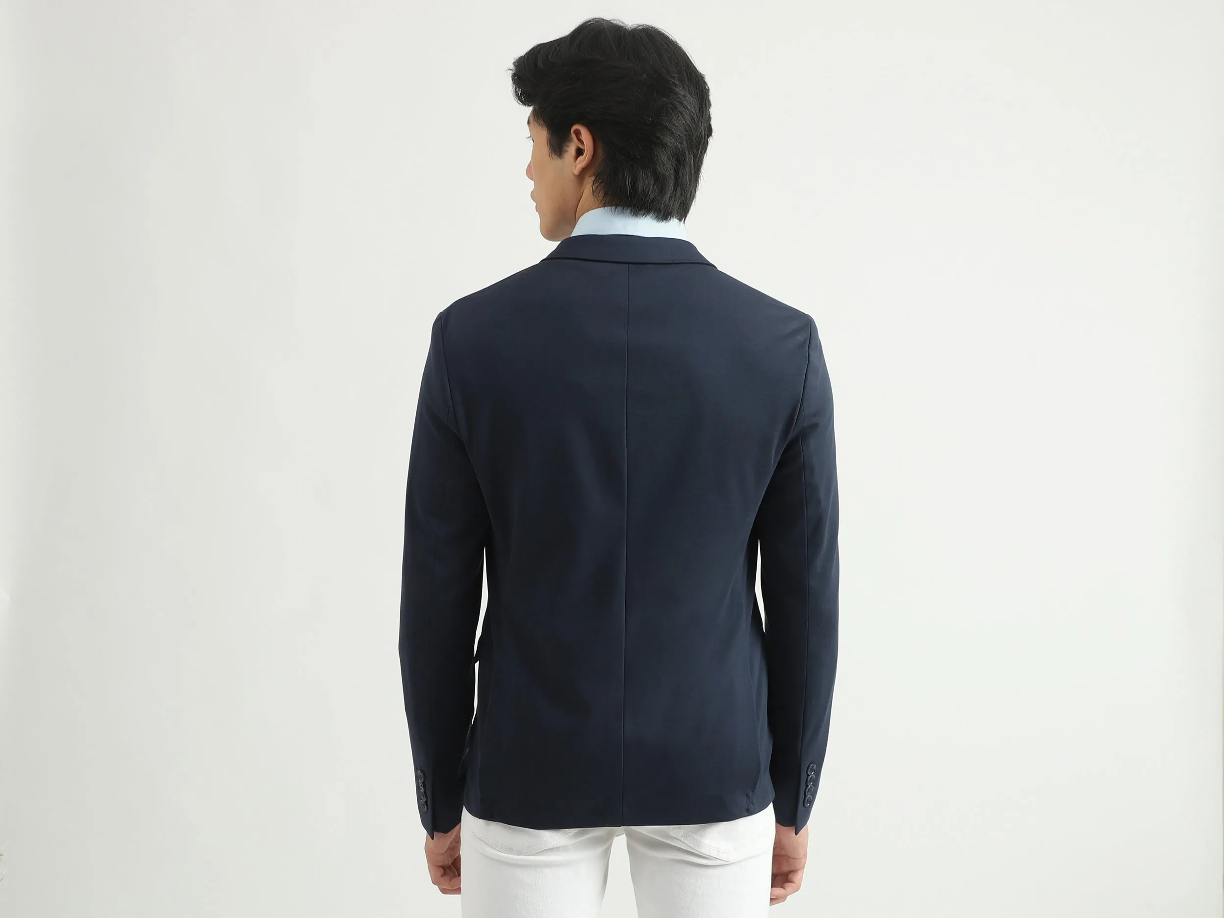 Men Solid Blazer