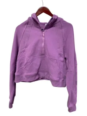 Meripex Purple Half Zip Hoodie