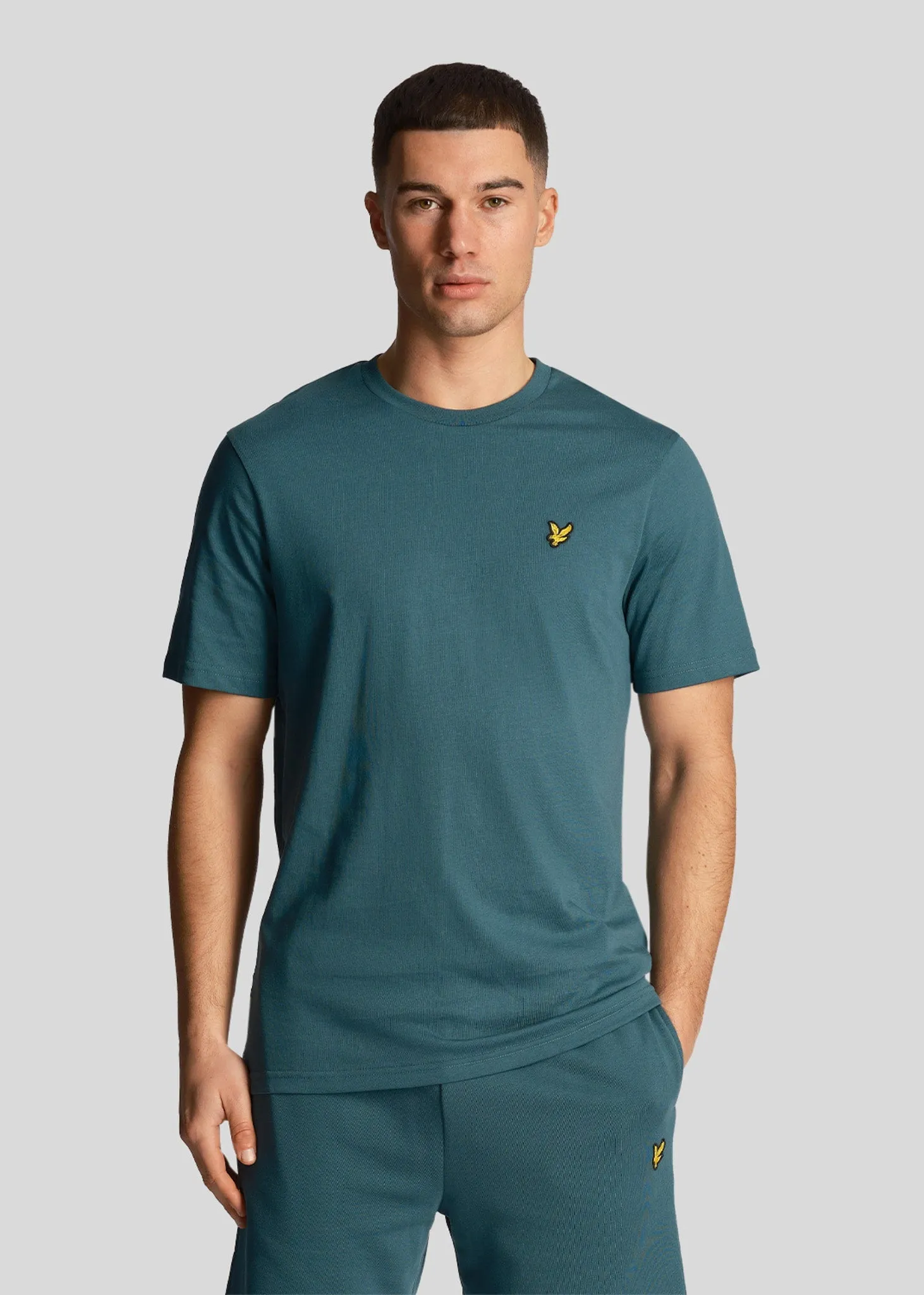 Plain t-shirt - malachite green