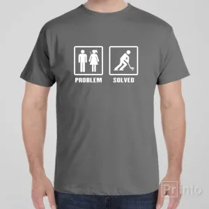 Problem - Solved (Hockey) - T-shirt