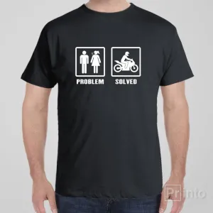 Problem - Solved (Motorbike) - T-shirt