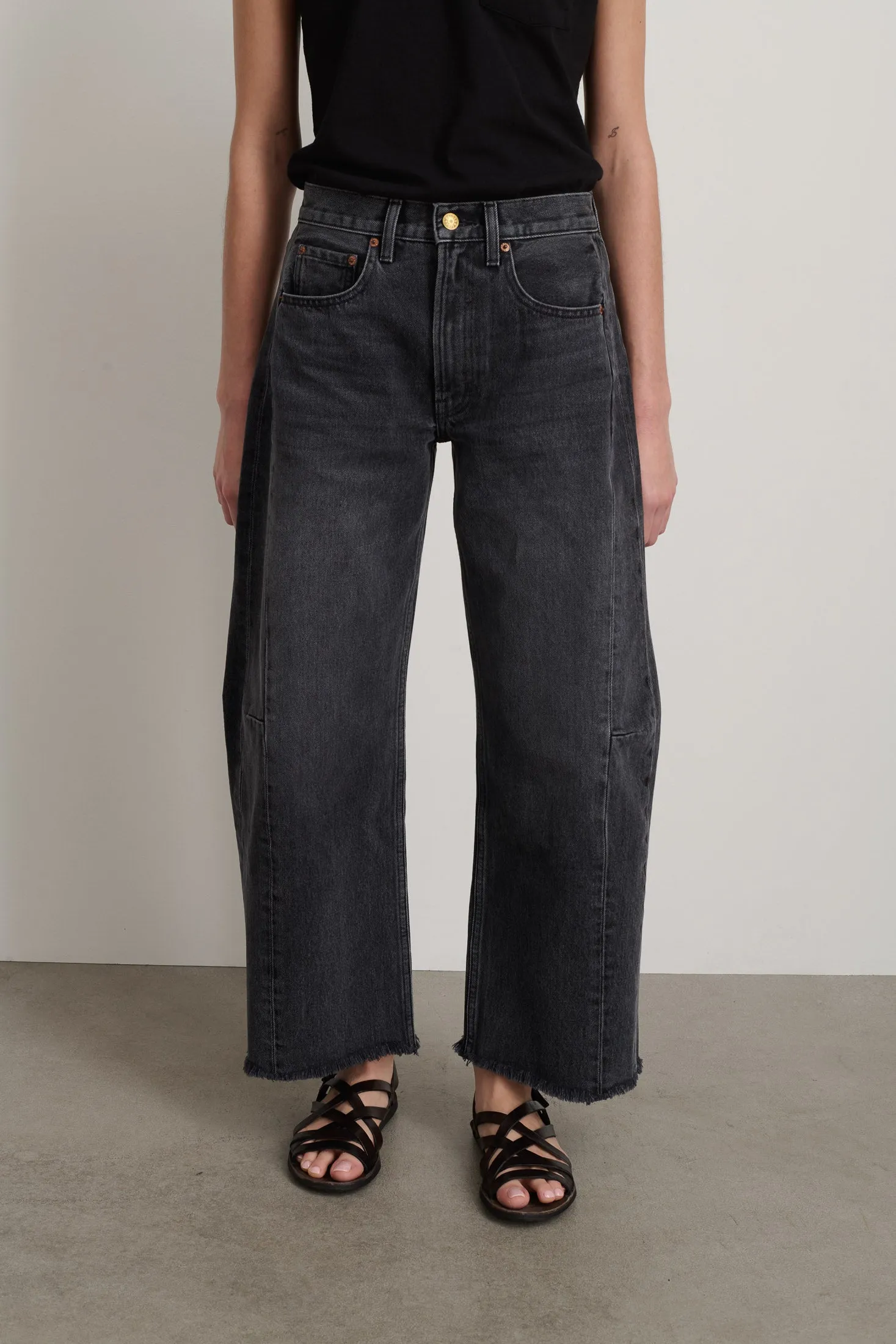 Relaxed Lasso Jean Stil Black
