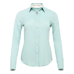 Robin Egg Blue Blouse