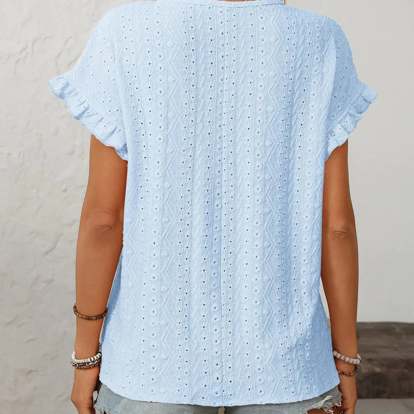 Sweet Eyelet Tee