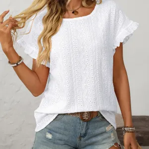 Sweet Eyelet Tee