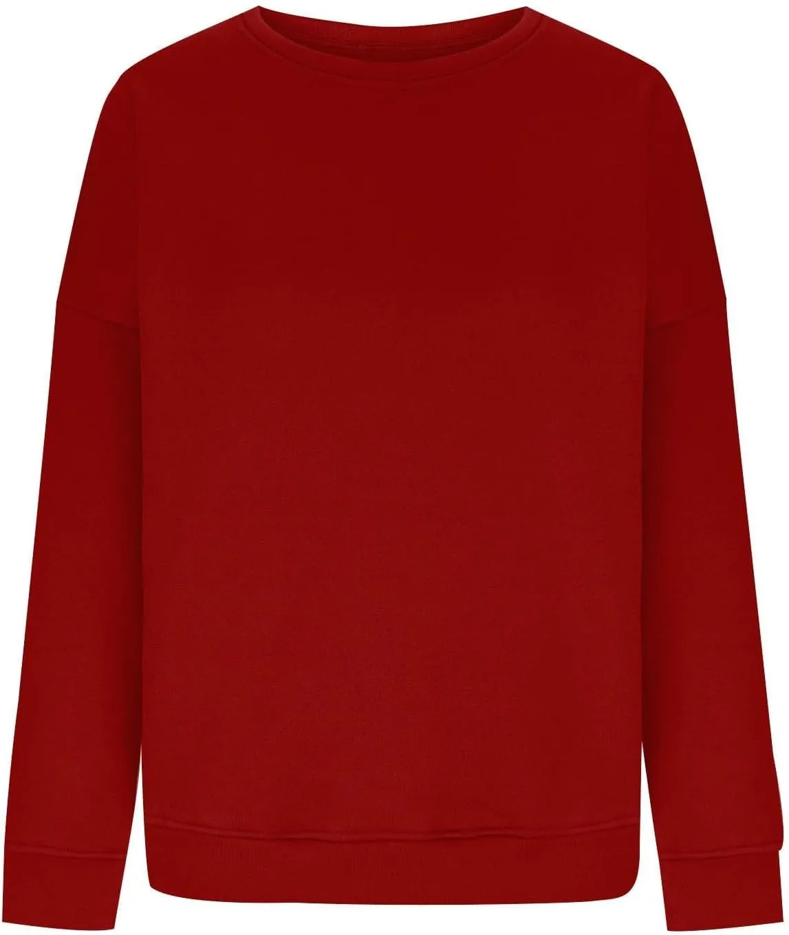 Womens Oversized Sweatshirts Loose Fit Trendy Crewneck Sweatshirts Casual Comfy Long Sleeve Pllover Tops