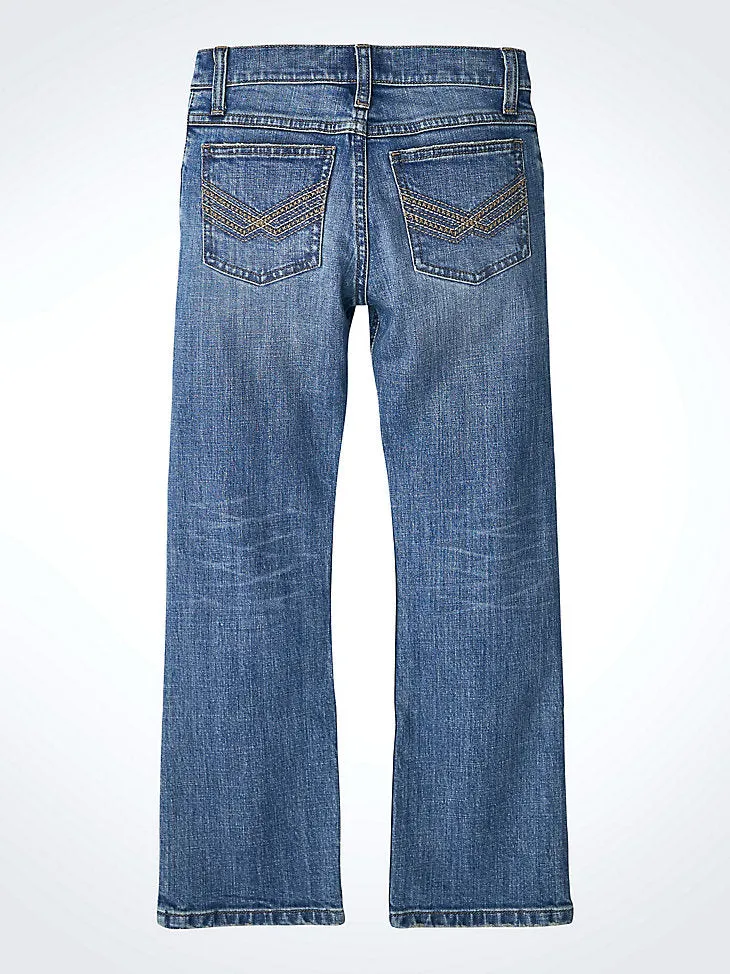 Wrangler 20X Toddler Boy's Vintage Bootcut Slim Fit Jean in Scottsdale