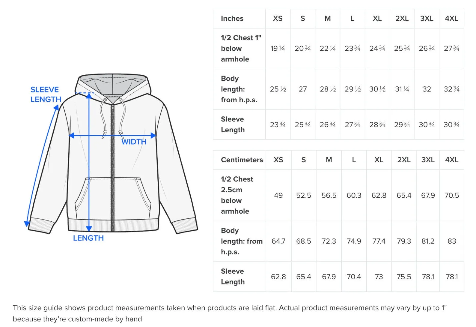 Zip Up Plaid or Tartan Hoodie for Men and Women